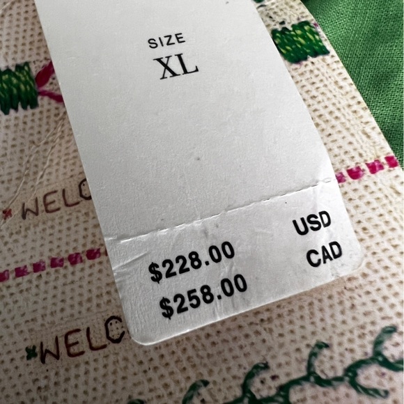 Farm Rio Halter Floral Ruffle NWT Crochet Mini Dress, Size XL - Picture 11 of 16